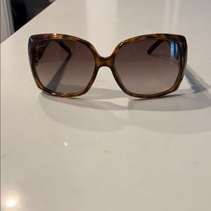 Gucci tortoise sunglasses